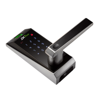 AL20B/AL20DB умный замок с сенсорным экраном, Bluetooth и считывателями RFID и отпечатка пальца